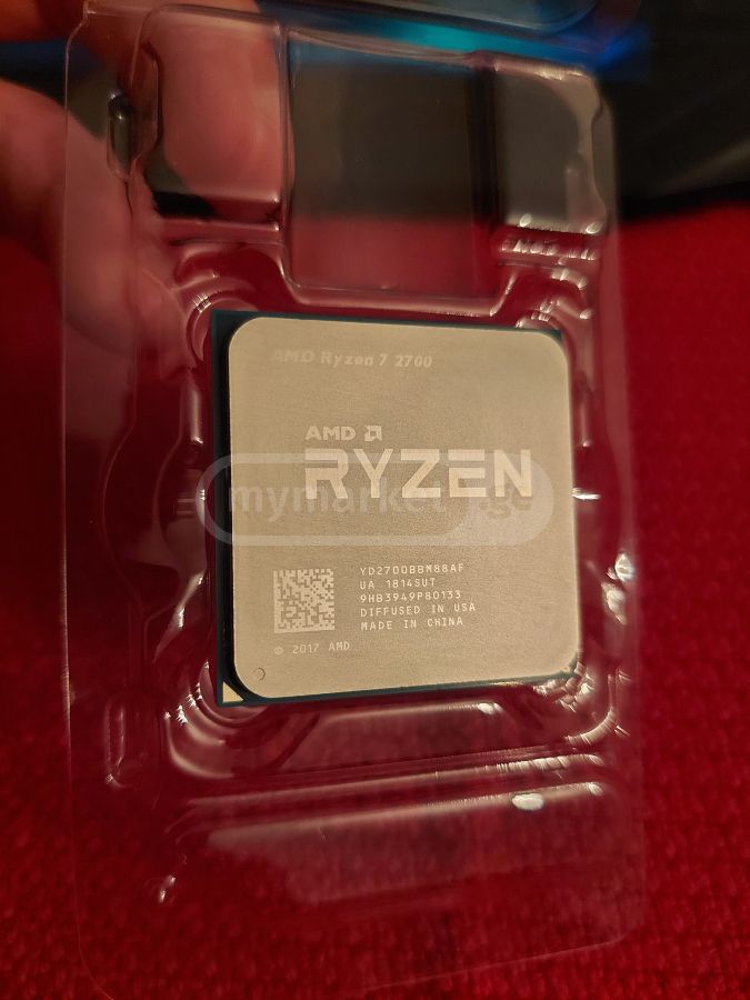 2700x Ryzen 2700 Cores And Threads Processor Ryzen 2700 Am4 Amd