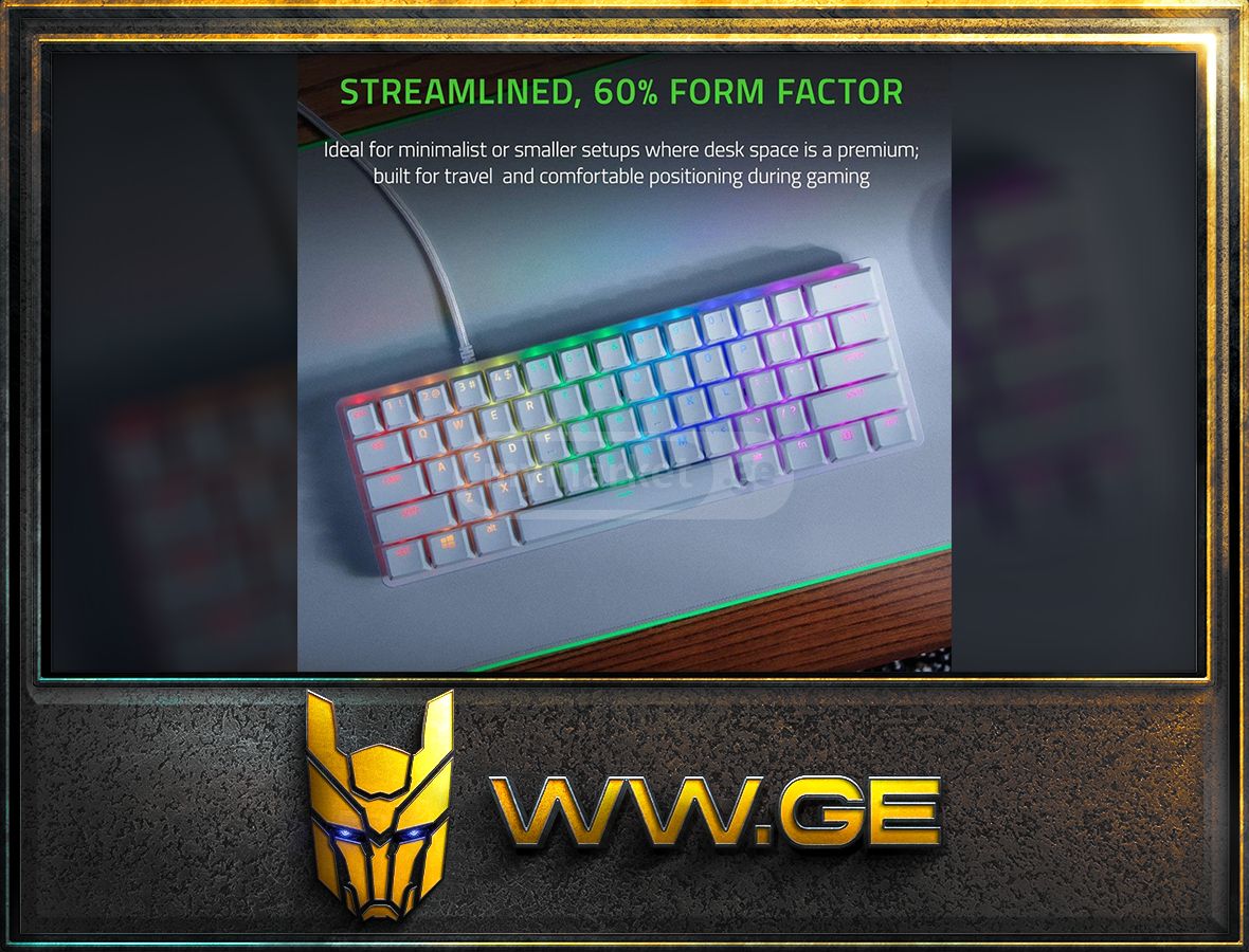 ახალი Razer Huntsman Mini 60% Gaming Keyboard | მეორადი და ახალი ...