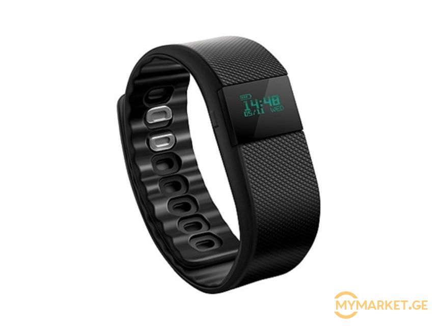 Acme ACT02 activity tracker OLED, Black, 80 mAh, Bluetooth,