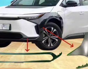 ბამპერი და სხვა ნაწილები