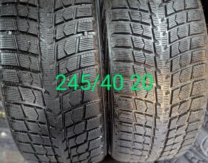 245(40 20 ✅ იდეალური 95% საბურავები ფასი 450 ლარი წყვილი