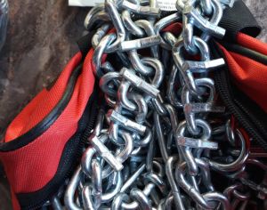 მოცურების საწინააღმდეგო ჯაჭვი თავსებადია სხვადასხვა ზომებთან