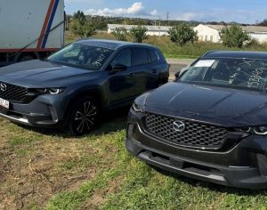 იშლება მაზდა CX-50 ები