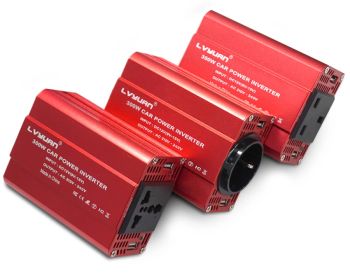 12v დან 220v ვოლტზე გადამყვანი/ინვერტერი Power Inverter 300w