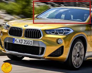 BMW X2 F39 2017 - 2021  წინა საქარე მინა სენსორით და თავზე კამერით
