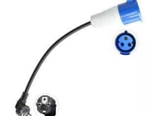 32A CEE ადაპტერი  16A EU Plug schuko