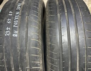 R17  235/65 ზაფხული 2 ცალი 2018 წლის