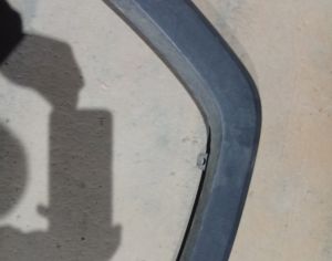 TOYOTA RAV 4 2018-2023 უკანა მჯ მოლდინგი