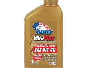 ძრავის ზეთი ABRO Premium SAE 0W-40 1 ლ.