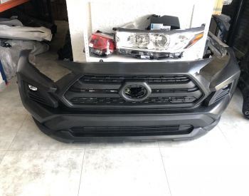 TOYOTA RAV4 2019-22 ADVENTURE წინა ბამპერი ზბორში