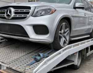Mercedes Gls 550 ,2019, silver , იშლება