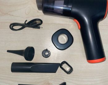 მანქანის უკაბელო მტვერსასრუტი