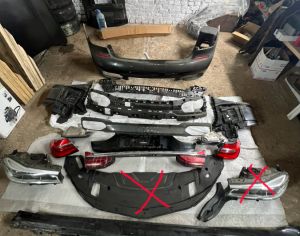 BMW 750 2018 детали кузова
