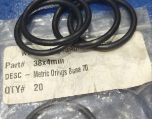 O-Ring მეტრიკული 38x4მმ Buna 70