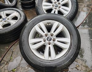 15, 16,17,18 იანი 5/114'3 გადახვრეტის დისკების და საბურავების კომპლექტი