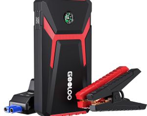 ავტომანქანის დამქოქი ,,jump starter ჯამპ სტარტერი.  GOOLOO GE1500 1500A