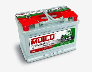 MUTLU AGM Start-Stop 70Ah