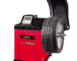 საბურავის ბალანსირების აპარატი, მოძრავი დაფით