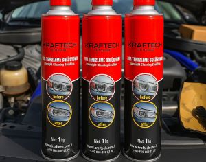 KRAFTECH ფარების ორთქლით პოლირების ხსნარი