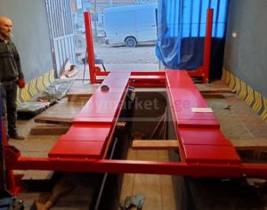 ოთხ დგარიანი ამწე, ესტაკადა