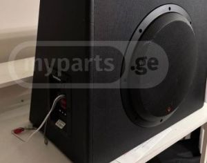 Rockford Fosgate P300-12 მოდელი. 300 ვატიანი.RMS აქტიური ბასბუფერი.