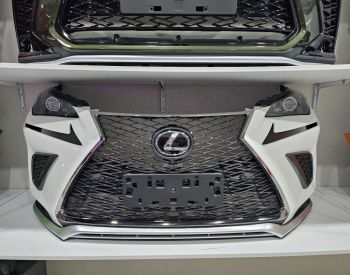 NX F sport ის ბამპერი ზბორში მუქი ნიკელით