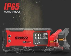 ავტომანქანის დამქოქი ,,jump starter ჯამპ სტარტერი - ბუსტერი GOOLOO GT3000S ამპერაჟი 3000A . ქოქავს 10 ლ.-მდე ბენზინის და 8 ლ-მდე მოცულობის დიზელის ძრავებს