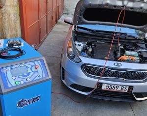 ძრავის წვის კამერის HHO წყალბადის სისტემით გამორეცხვა - დეკარბონიზაცია Carbon Clean ბრიტანული აპარატით