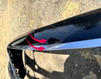 MB E BASIC 16-20 FR BUMPER BLACK 2
