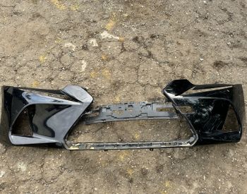 LX IS 17-20 FR BUMPER BLACK 2