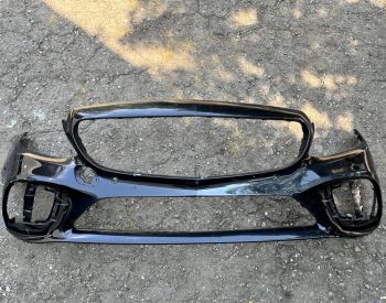 MB C AMG P 18-21 FR BUMPER BLACK 2
