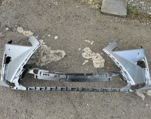 LX RX 16-19 FR BUMPER SILVER