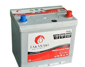 TAKASAKI 60Ah აკუმულატორი