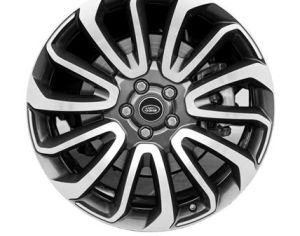 LR072343 საბურავის ალუმინის დისკი - 22 X 9.5 7 Spoke Swirl Alloy Whl RANGE ROVER 2013