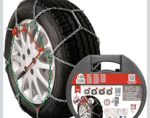 ლითონის ჯაჭვები  VIP RD9 მოცურების საწინააღმდეგო ჯაჭვები  (9 მმ) - ზომა №120