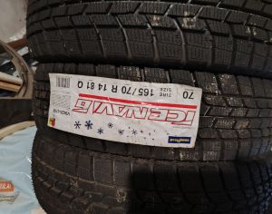 Ახალი ორიგინალი იაპონური გუდიარის ფიფქიანი R14/170/65 ზამთარ....