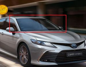 TOYOTA CAMRY 2021-2023 წინა საქარე მინა სენსორით და კამერით