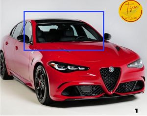 ALFA ROMEO GIULIA 2016 - 2024  წინა საქარე მინა სენსორით და კამერით
