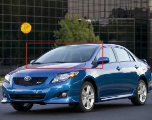 TOYOTA COROLLA 2008-2014 წინა საქარე მინა