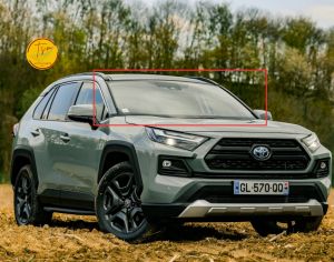 TOYOTA RAV4 2013-2016  წინა საქარე მინა