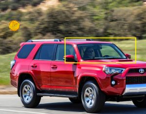 TOYOTA 4RUNNER 2010-2020 წინა საქარე მინა