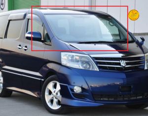 TOYOTA ALPHARD 2002-2008 წინა საქარე მინა