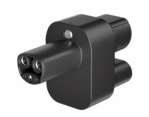 CCS2 TO TESLA (AC+DC)  სწრაფი დატენვის გადამყვანი/ადაპტერი