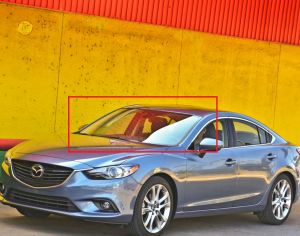 MAZDA 6 2013-2016  წინა საქარე მინა