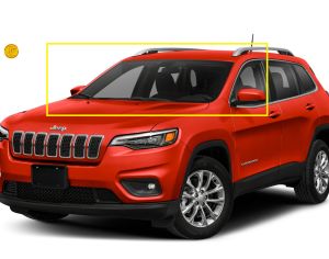 JEEP CHEROKEE 2019-2023 წინა საქარე მინა სენსორით და გათბობით