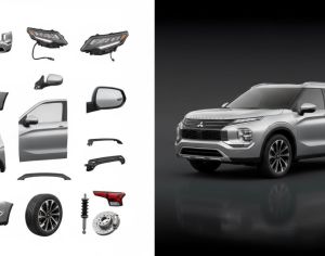 MITSUBISHI OUTLANDER SPORTIS  ძარის ახალი ნაწილები