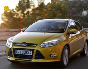 FORD FOCUS 2011-2014  წინა საქარე მინა
