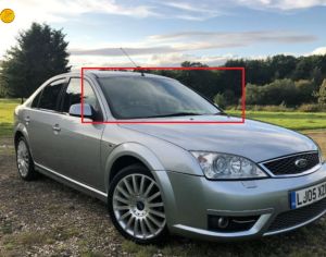 FORD MONDEO 2004-2007 წინა საქარე მინა სენსორიანი