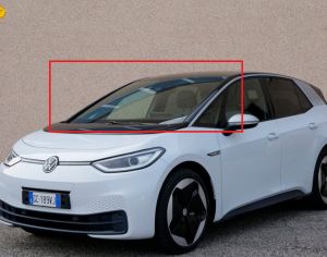 VOLKSWAGEN ID3 2021-2024 წინა საქარე მინა სენსორით და ღია კამერით