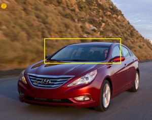 HYUNDAI SONATA 2011-2015 წინა საქარე მინა